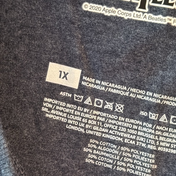 The Beatles T-Shirt Size 1X - Picture 3 of 4